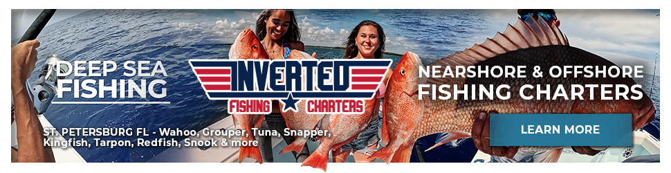 Inverted Fishing Charters Tampa and St Petersburg